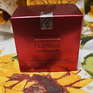 Estee Lauder Nutritious Super-Pomegranate Radiant Energy Night Creme/ MASK